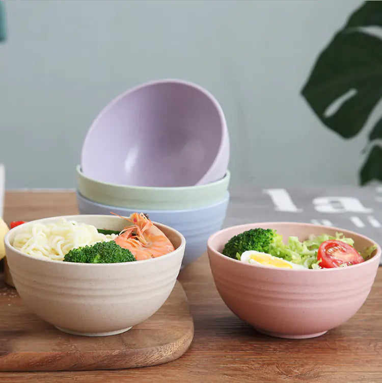 EcoEssence™ Wheat Straw Bowl – Lightweight & Durable for Everyday Use