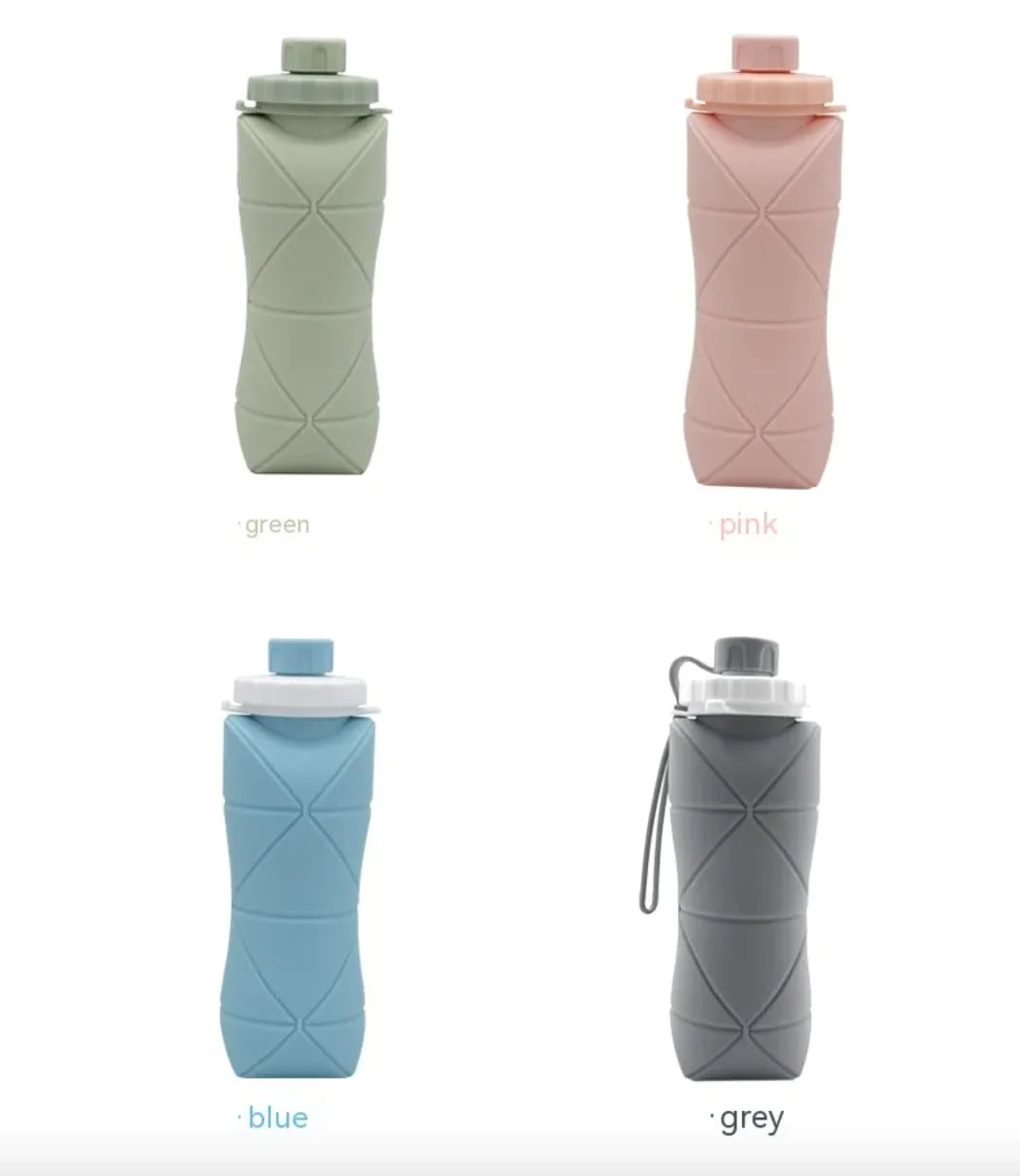 FlexSip™ Collapsible Eco Sports Bottle – 600ML