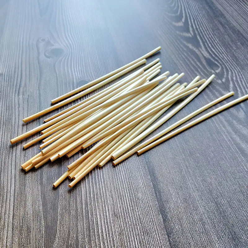 EcoSip™ – 100-Pack Biodegradable Wheat Drinking Straws