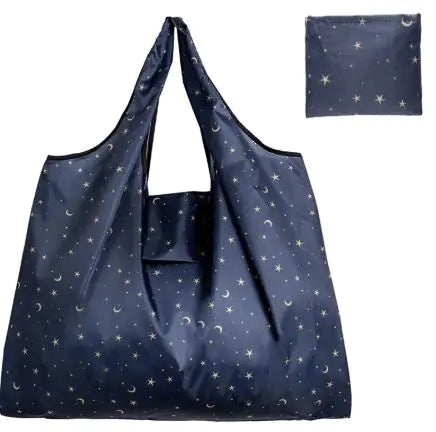 Eco-Friendly Reusable Collapsible Grocery Tote Bag – Large Capacity, 9 Styles