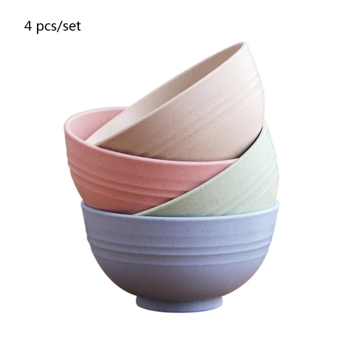 EcoEssence™ Wheat Straw Bowl – Lightweight & Durable for Everyday Use
