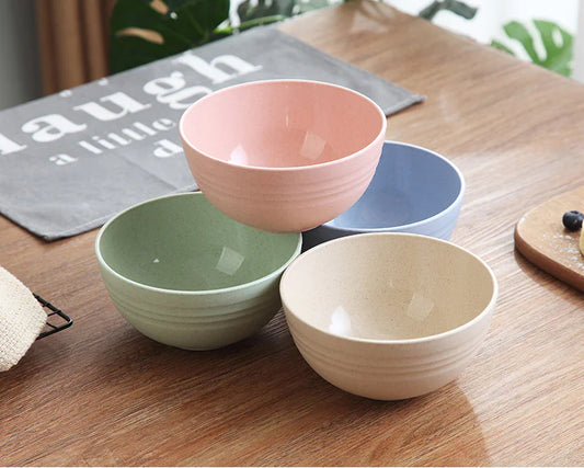 EcoEssence™ Wheat Straw Bowl – Lightweight & Durable for Everyday Use