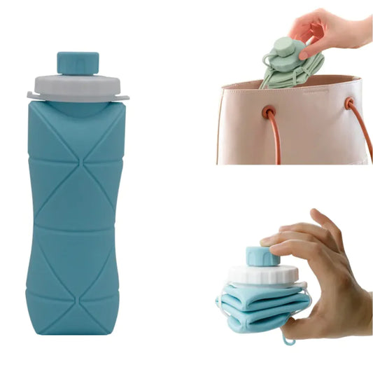 FlexSip™ Collapsible Eco Sports Bottle – 600ML